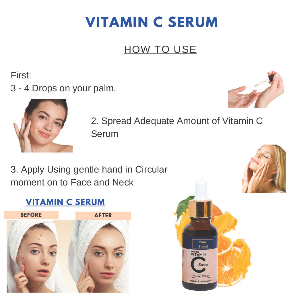 Natural Vitamin C Face Serum