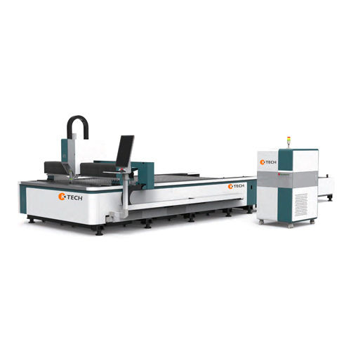 Automatic E Series Fiber Laser Metal Cutting Machine With Double Pallet