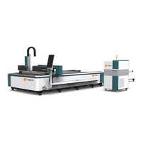 E Series Fiber Laser Metal Cutting Machine With Double Pallet
