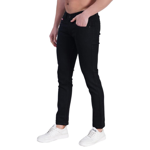 Black Color Jeans For Mens