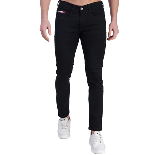 Black Color Jeans For Mens