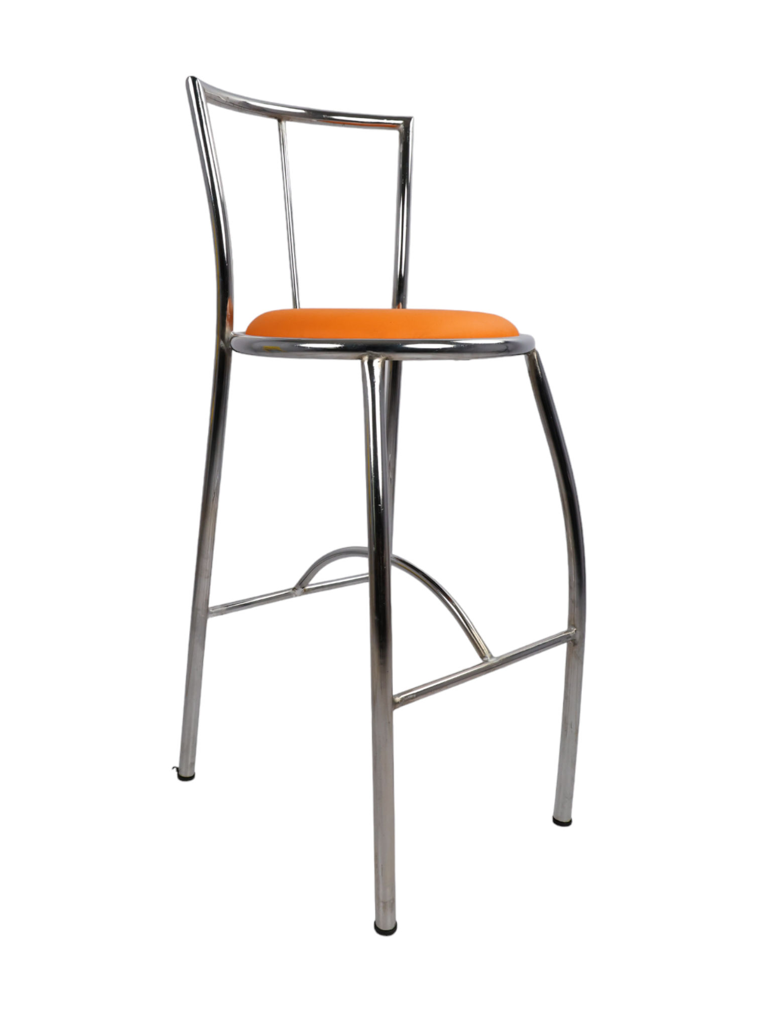 Adhunika Bar Stool Silver Frame