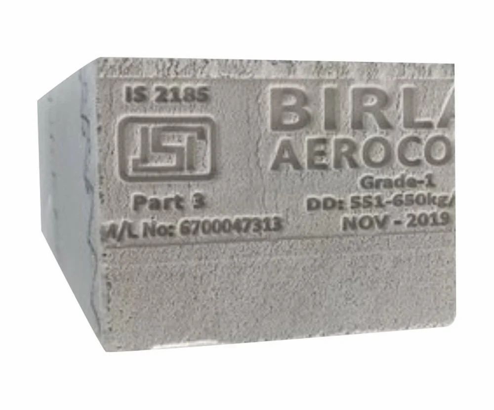 Birla Aeroco Aac Block - Carbonation Coefficient: Requirement Based