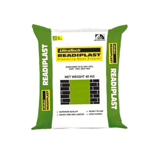 Smmoth Fisnish 40Kg Ultratech Readiplast Ready Mix Plaster