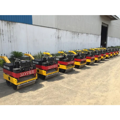 Walk Behind Roller 10 Hp - Color: Yellow