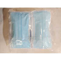 Disposable Surgical Mask - Nonwoven Material, Blue Color | New And Portable Design