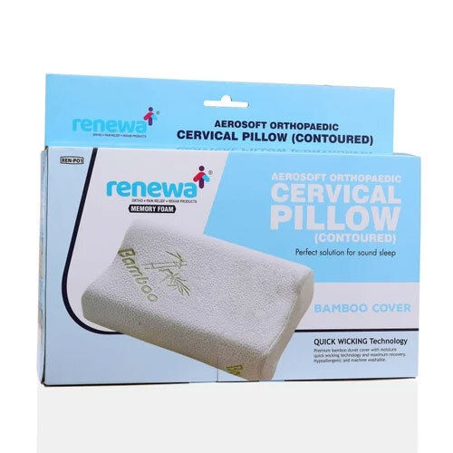 White Cervical Pillow Regular