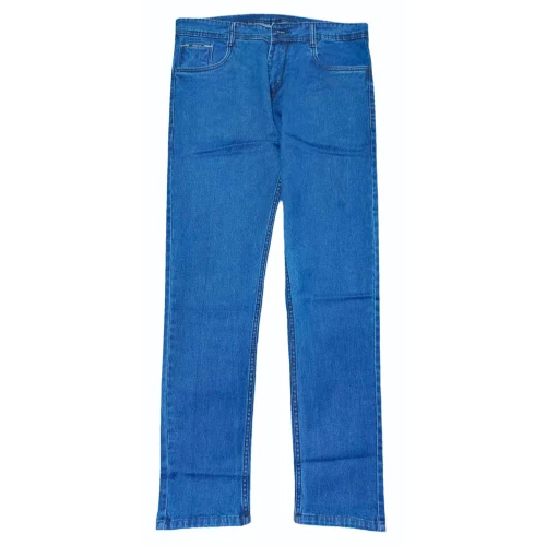 Men Cotton Denim Blue Jeans