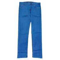 Men Cotton Denim Blue Jeans