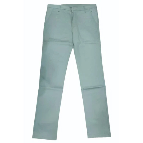 Men Cotton Lycra Blue Pant