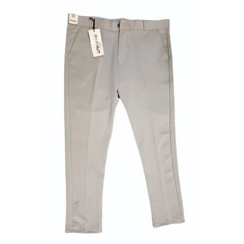 Men Grey Lycra Pant