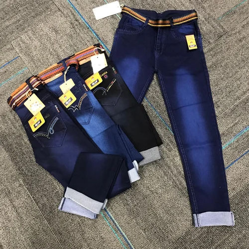 Kids Blue Fancy Jeans