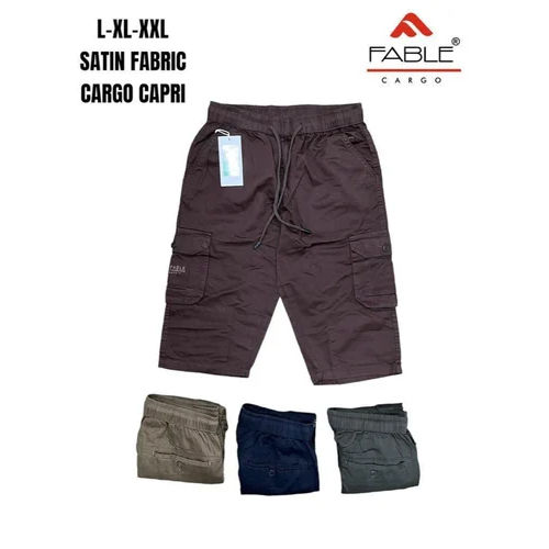 Men Cotton Capri