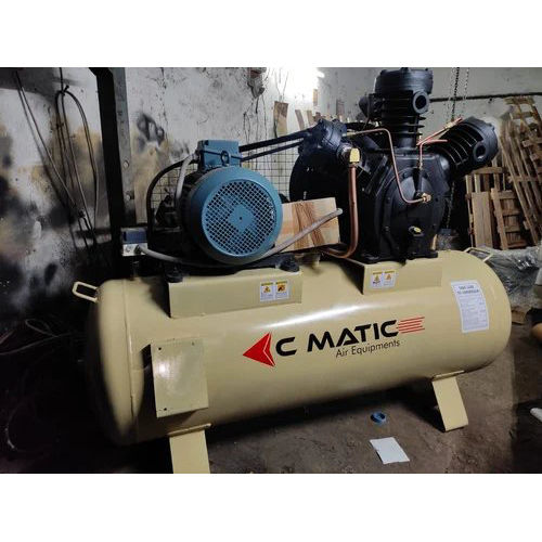 15 Hp Two Stage Reciprocating Air Compressor Power Source: Electric at ...