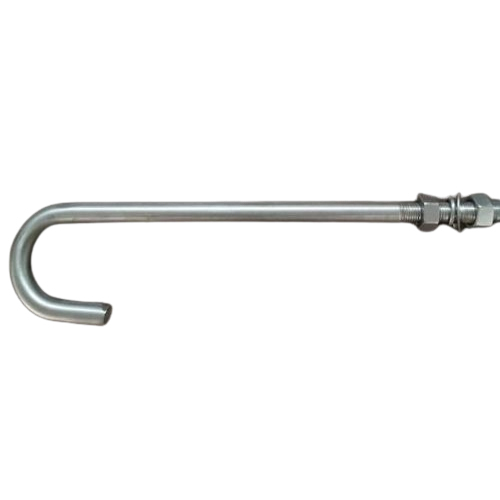 J Type Foundation Bolt - Color: Silver