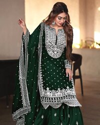 gharara with kurti