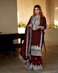 gharara with kurti