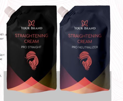 Hair straghtening cream