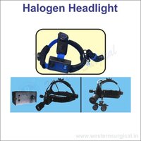 Medical  Halogen  Headlight - Color: Blach & White