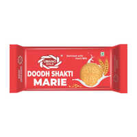 Doodh Shakti Marie Biscuits - Soft Texture, Rectangular Shape, Sweet Cassia Flavor | Low-fat, Convenient Box Packaging For On-the-go Enjoyment