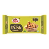 Magic Rusk Elaichi Biscuits - Solid Piece-shape, Eggless Recipe | Rich Elaichi Flavor, 6-month Shelf Life