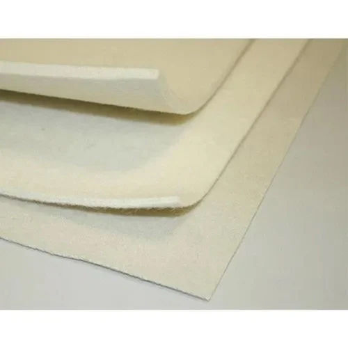 Cream Wool Felt