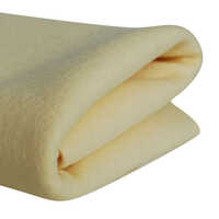 Plain Wool Felt Sheet - Color: Cream