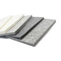 Non Woven Acoustical Panels - Color: White