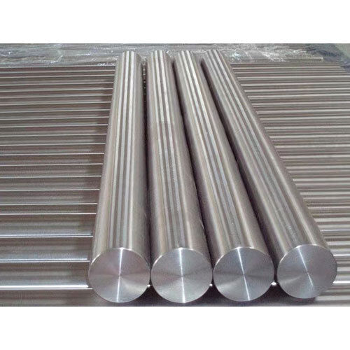 Silver High-Strength Titanium Alloyed Round Bar