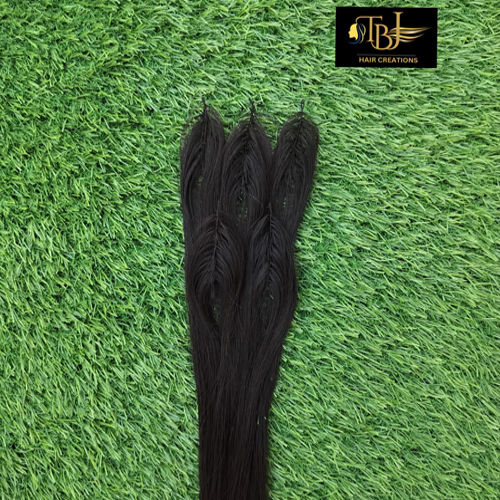 Black Feather Hair Extensions