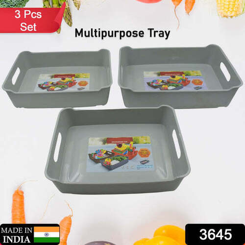 MULTIPURPOSE ORGANISING & STORAGE PLASTIC TRAY