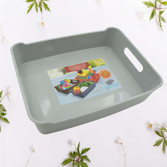 MULTIPURPOSE ORGANISING & STORAGE PLASTIC TRAY