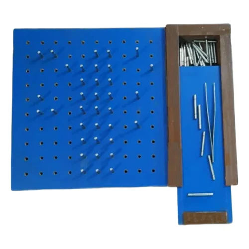 TEST Board 100 pins with 2 Tweezers Occupational Therapy