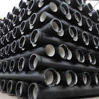 Ductile Iron Socket And Spigot Pipes - Color: Black