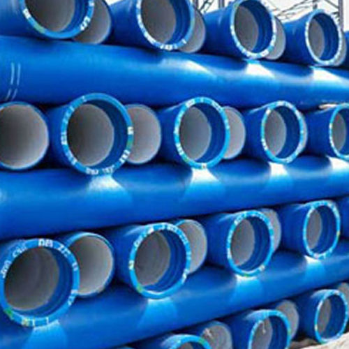 Ductile Iron Pipe With Blue Epoxy Coating - Color: Black