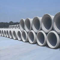 Rcc Socket Spigot Pipe - High-quality Rcc Material, Round Shape, Socket Joint Connection, Warranty Included, Polished White Finish