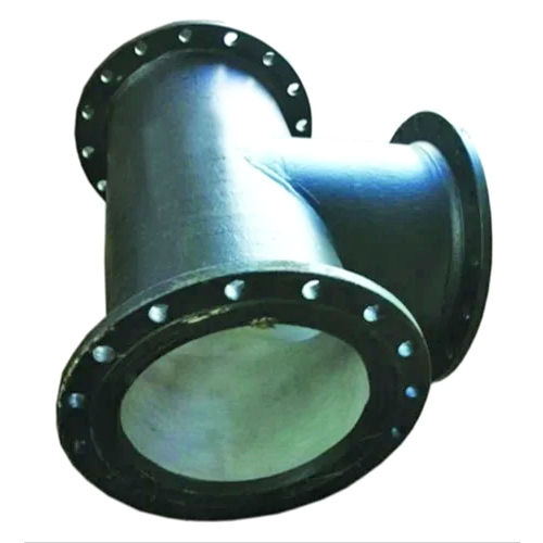 Cast Iron Double Flanged Pipes - Color: Black