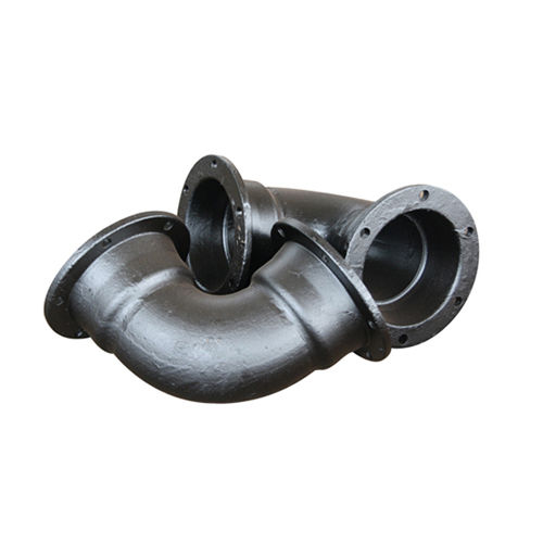 Pvc Duct Iron Bend - Color: Black