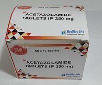 Acetazolamide Tablets - 250 Mg | Anti-glaucoma, Diuretic, Carbonic Anhydrase Inhibitor, 15 Tablets Per Box, Usage As Per Doctor's Prescription