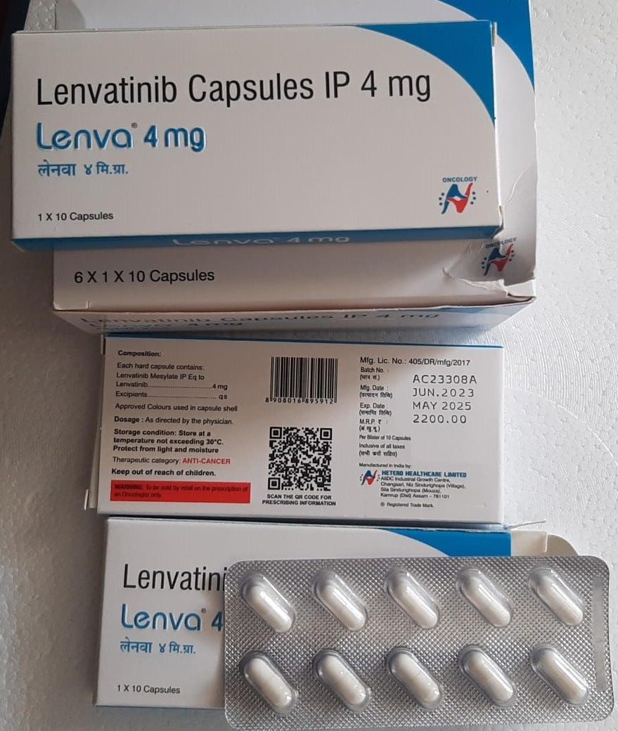 Lenva 4 mg  capsules