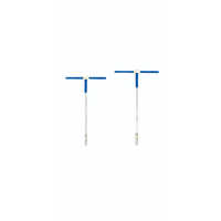 Ss T Spanner - Stainless Steel, Various Sizes, Silver And Blue | Industrial Tool For Tightening And Loosening Nuts And Bolts With Comfortable Grip