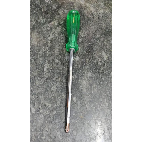 Silver And Green Taparia Reversible Screwdriver