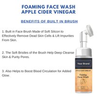 Apple Vinegar Foaming Face Wash