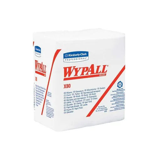 Pvc Kc Wypall X 80 White Heavy Duty Wiper