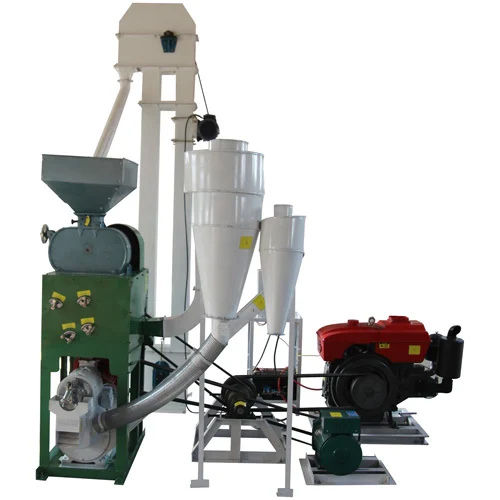 Metal Automatic Mini Rice Mill Machine