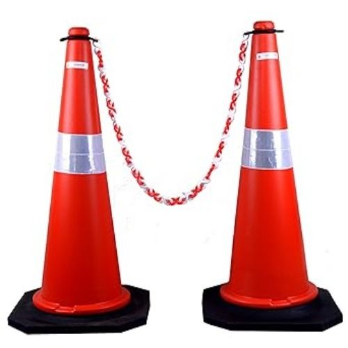 KTI Safety Cone Rubber Base 750mm 4.2 Kg