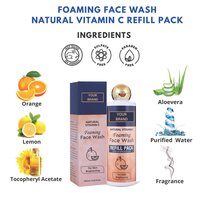 Natural Vitamin C Foaming Face Wash Refill Pack