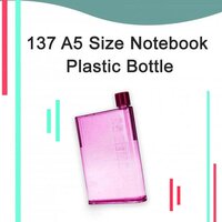 A5 SIZE NOTEBOOK PLASTIC BOTTLE (ANY COLOR)