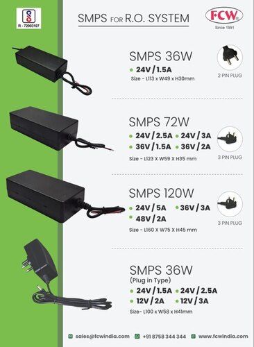 RO SMPS 24V 3 Amp (BIS Approved)