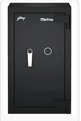 Godrej Safe - Mild Steel Standard Size Black | Manual Key Unlock, Water Proof, 1 Year Warranty, Suitable for Residential Use